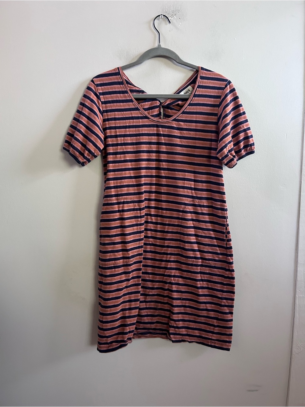 Pact striped dress small‎